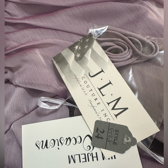 Lavender Strapless Bridesmaid Gown- Size 24- NWT - Picture 5 of 8
